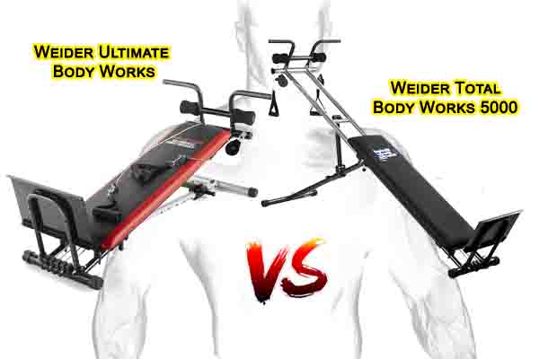 Weider Ultimate Body Works vs Weider Total Body Works 5000