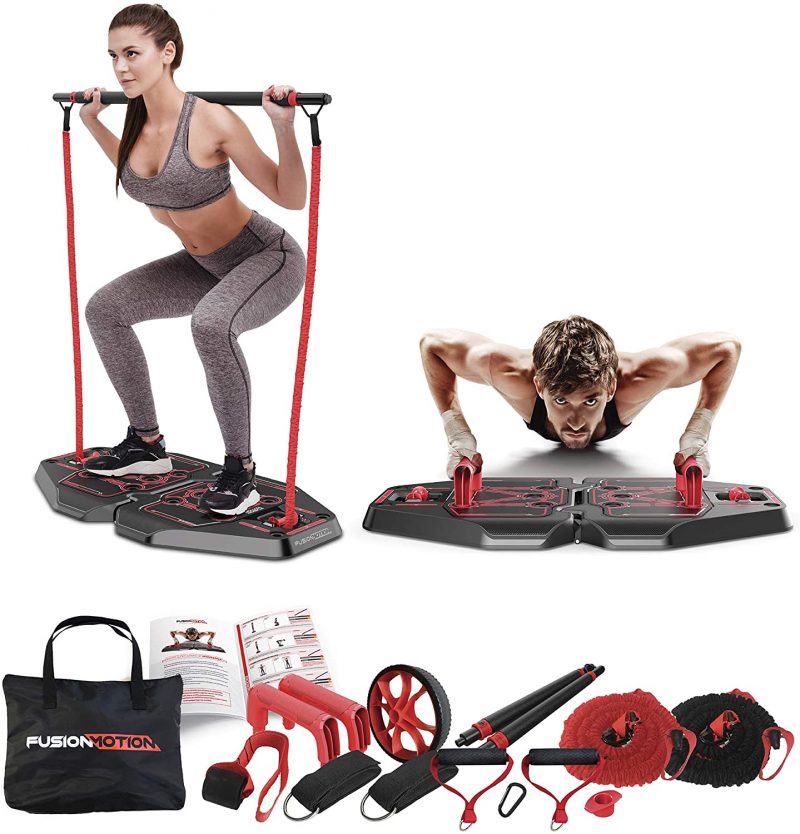 Fusion Motion Portable Gym with 8 Accessories